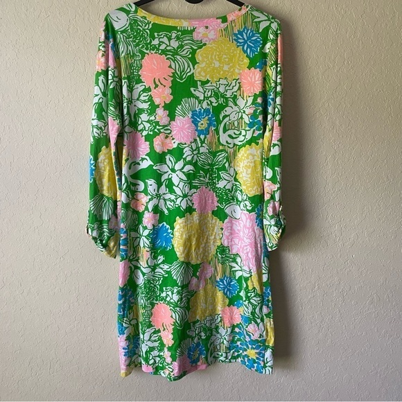 Lilly Pulitzer | Women’s Palmetto Dress Hibiscus Stroll Size Small - Picture 8 of 8